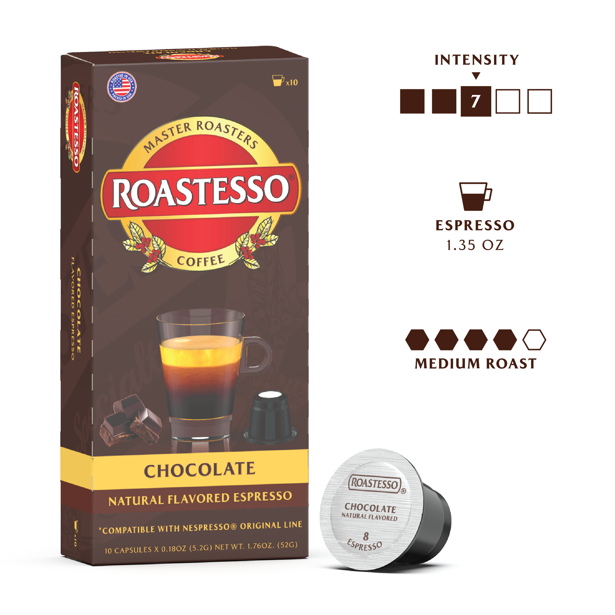 Nespresso top espresso pods