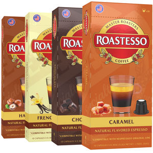 Flavors Variety Pack Flavored Espresso Pods Nespresso Capsules