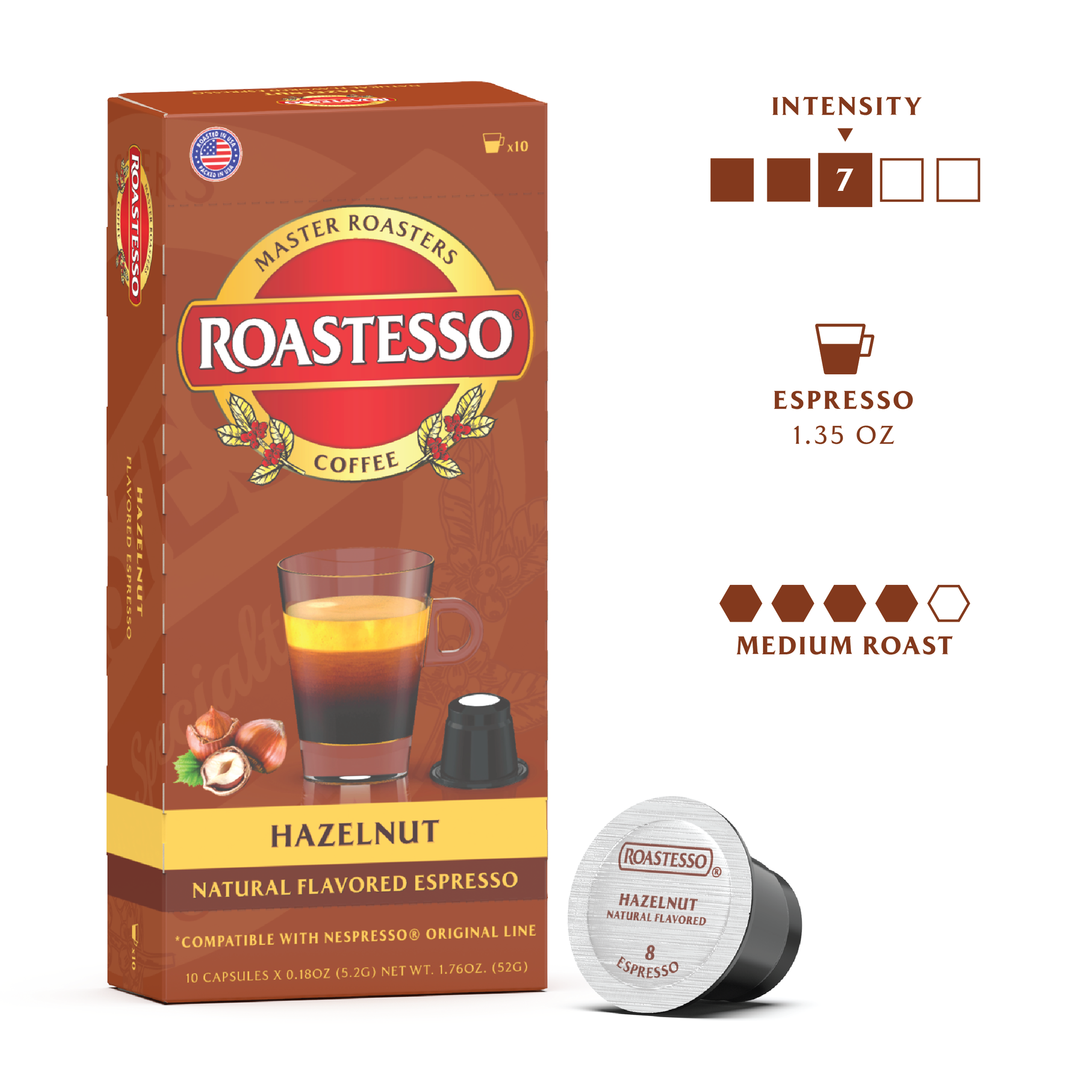 Nespresso deals hazelnut pods